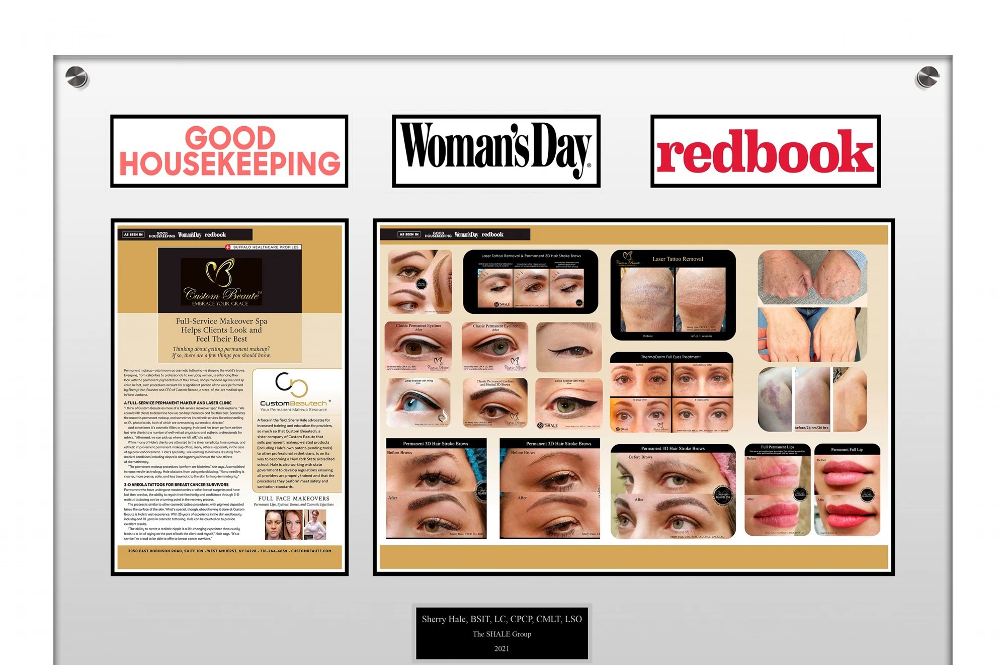 Good Housekeeping · Woman's Day · Redbook — Full-service makeover spa helps clients look and feel their best